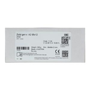 Zolid Gen-X Zirconia Disc A2 98x12 Ea