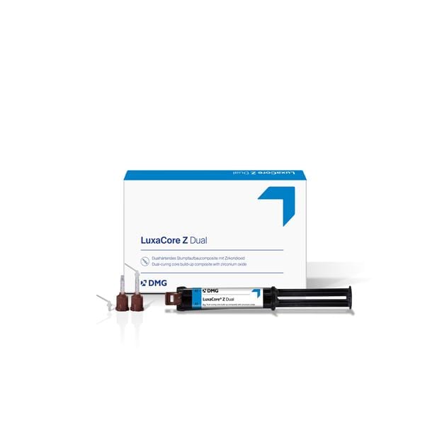 LuxaCore Z Dual Smartmix Core Buildup 9 Gm Blue Syringe Kit