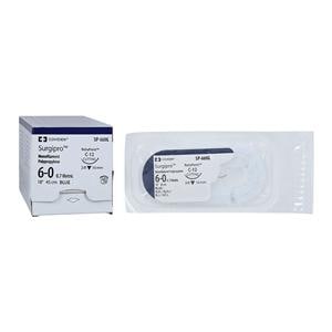 Surgipro Suture 6-0 18" Polypropylene Monofilament C-12 Blue 12/Bx