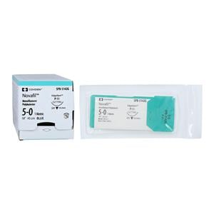 Novafil Suture 5-0 18" Polybutester Monofilament P-11 Blue 12/Ca