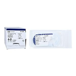 Surgipro II Suture 4-0 18" Polypropylene Monofilament P-13 Blue 12/Ca