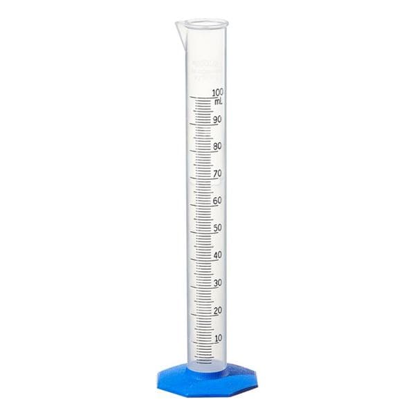 Nalgene Graduated Cylinder Polypropylene Clear 100mL Ea