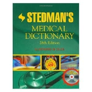 Stedman's Medical Dictionary 28th Edition 2005 Educational Book Ea