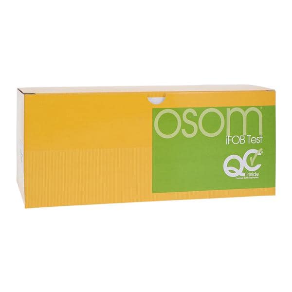 OSOM iFOB: Immunological Fecal Occult Blood Test Kit CLIA Wvd f/ FOB/hHGB 25/Bx