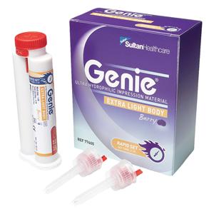 Genie Impression Material Rpd St 50 mL X-Light Body Berry Cartridge Package 2/Pk