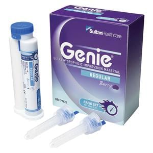 Genie Impression Material Rpd St 50 mL Regular Body Berry Cartridge Package 2/Pk