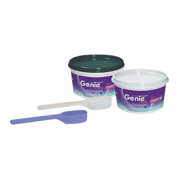 Genie Impression Material Putty Regular Set 600 mL 600ml/Pk