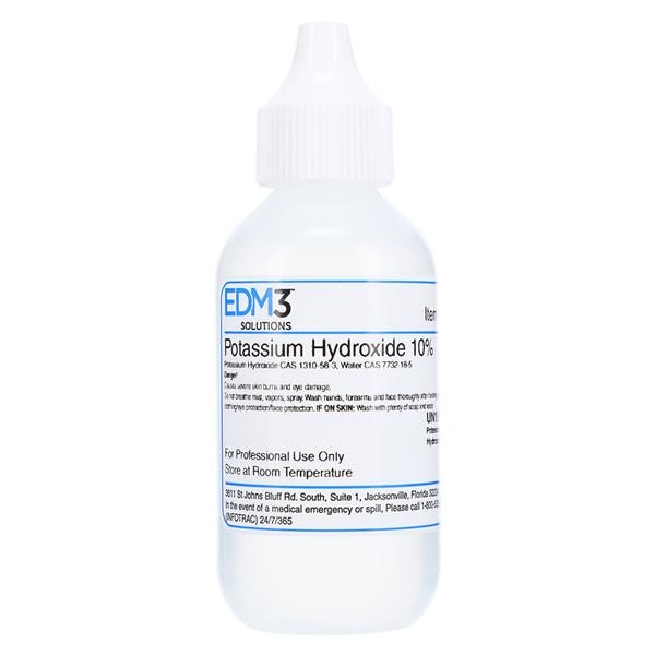 Potassium Hydroxide Dropper 2oz Bottle 2oz/Bt