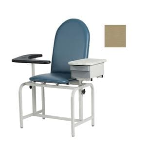 Blood Draw Chair Taupe Steel Ea