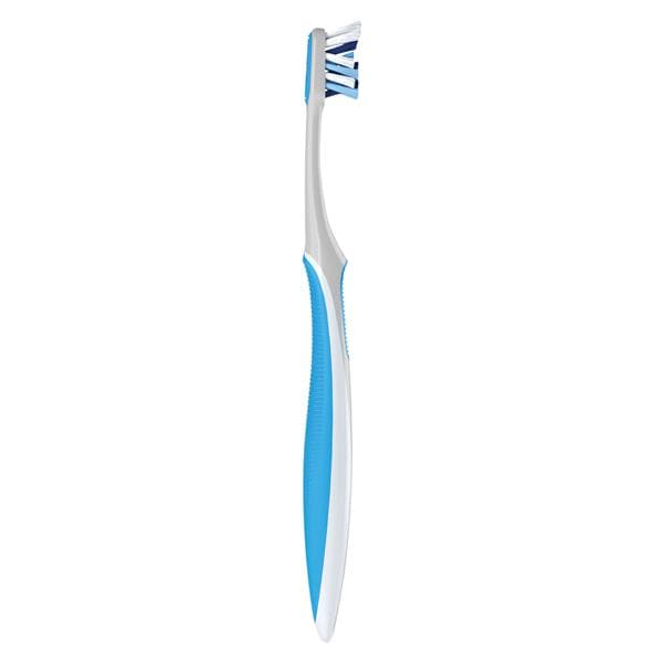 Oral-B CrossAction Manual Toothbrush Adult Compact Blue 12/Bx