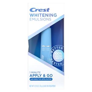 Crest Whitening Emulsions At Home Whitening Tube Hydrogen Peroxide 8/Ca