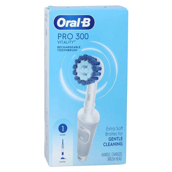 Oral-B Pro 300 Vitality Sensitive Rechargeable Electric  Toothbrush Ea