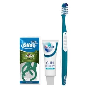 Crest Oral-B Toothbrush Bundle Bundle with Flossers 72/Ca