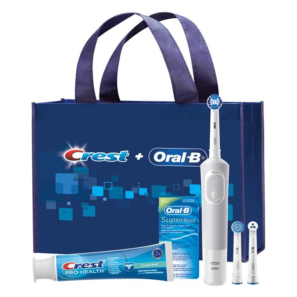 Crest Oral-B Electric Toothbrush Oral Health System System Kit 3/Ca