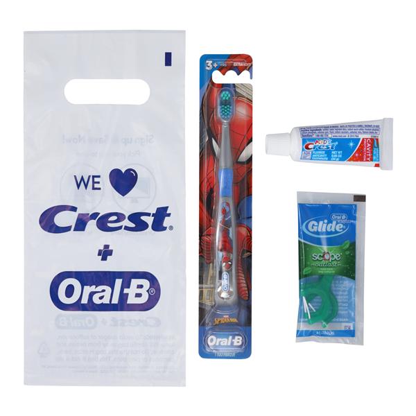 Crest Oral-B Toothbrush 3+ Years Bundle with Flossers 72/Ca