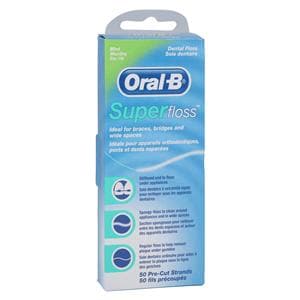 Super Floss Floss Office Pack 50/Box Mint 24Bx/Ca