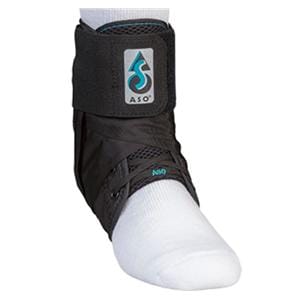 ASO Stabilizing Brace Ankle Size Small Nylon 11-12" Left/Right