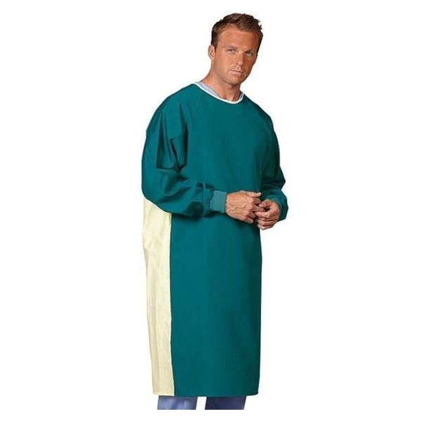 Patient Gown Adult Large Blue Mist Ea