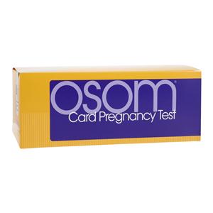 OSOM hCG: Human Chorionic Gonadotropin Pregnancy Test Kit CLIA Waived 25/Bx, 18 BX/CA