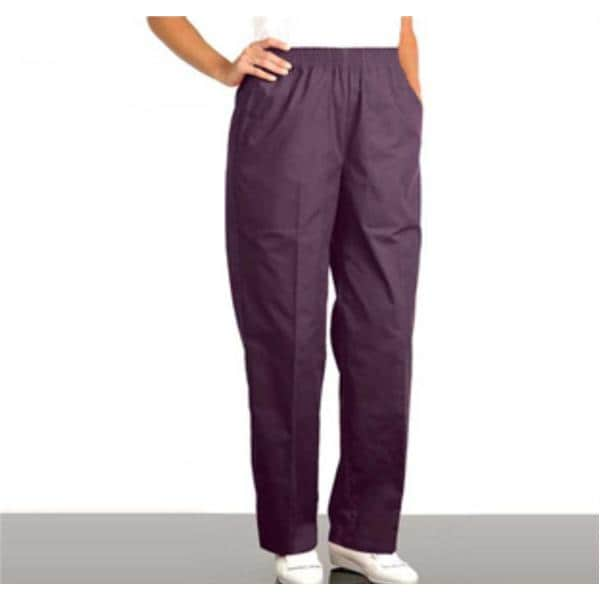 Scrub Pant 2 Pockets Small Eggplant Womens Ea