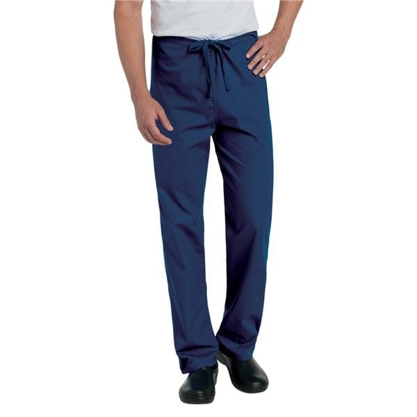 Scrub Pant 2 Pockets Medium Navy Unisex Ea