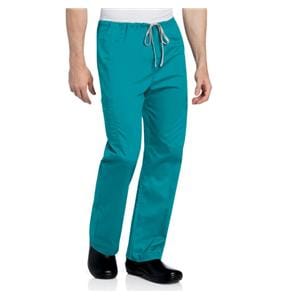 Scrub Pant 2 Pockets Small Teal Unisex Ea