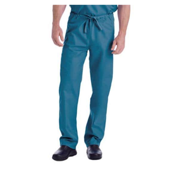 Scrub Pant 2 Pockets Large Caribbean Blue Unisex Ea