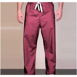 Scrub Pant 1 Pocket Small Cranberry Unisex Ea