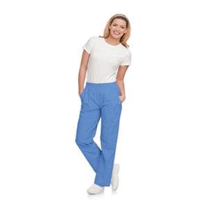 Scrub Pant 4 Pockets X-Small Ceil Blue Womens Ea