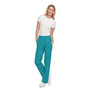 Scrub Pant 4 Pockets 2X Large Teal Womens Ea