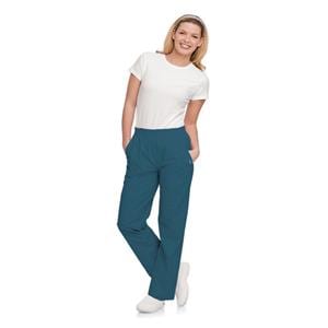 Scrub Pant 4 Pockets X-Small Caribbean Blue Womens Ea