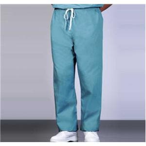 Scrub Pant 1 Pocket X-Small Teal Unisex Ea