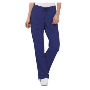 Jockey Scrub Pant Poly/Ryn/Spndx 4 Pockets X-Large Galaxy Blue Womens Ea