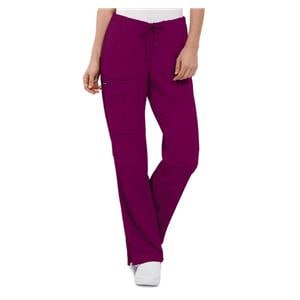 Jockey Scrub Pant 4 Pockets 2X Large Plumberry Wine Womens Ea