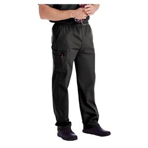 Scrub Pant 5 Pockets 3X Large Black Mens Ea