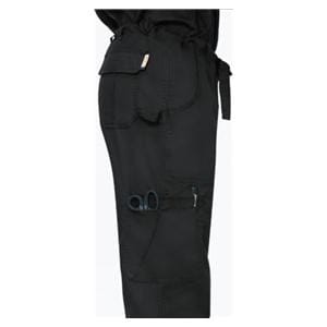 Scrub Pant Multiple Pockets Large Black Mens Ea