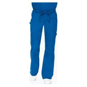 Scrub Pant 55% Cotton / 45% Polyester Multiple Pockets Small Royal Blue Mens Ea