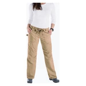 Scrub Pant 6 Pockets Large Camel Womens Ea