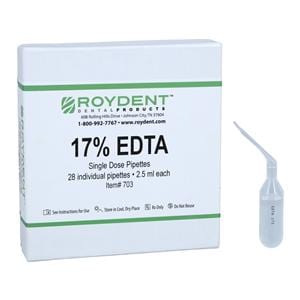 Endo-Cleanse Solution 17% EDTA 2.5 mL 28/Pk