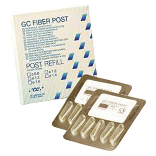 GC Fiber Post Fiber Posts Refill 1.4 mm 10/Bx