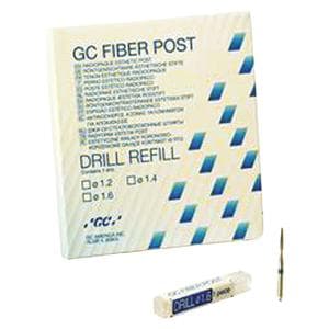 GC Fiber Post Post Drill Refill 1.4 mm Yellow Ea