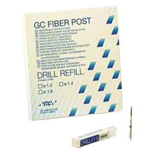 GC Fiber Post Post Drill Refill 1.6 mm Blue Ea