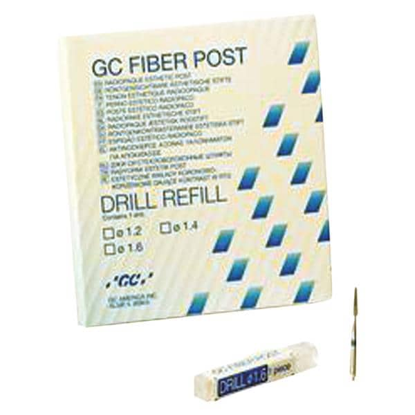 GC Fiber Post Post Drill Refill 1.6 mm Blue Ea