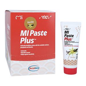 MI Paste Plus Tooth Topical 40 Gm Vanilla Tube 0.2% Sodium Fluoride 10/Bx