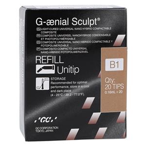 G-aenial Sculpt Universal Composite B1 Unitip Refill 20/Pk