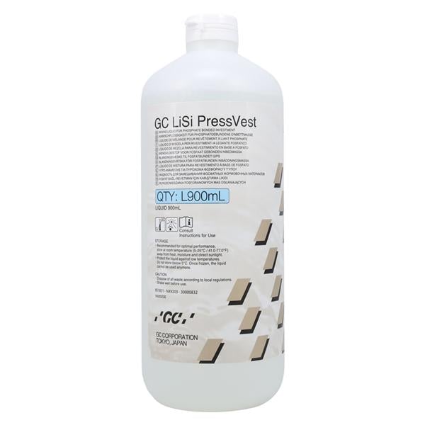 LiSi PressVest Pressable Ceramic Phosphate Bonded 900mL/Bt