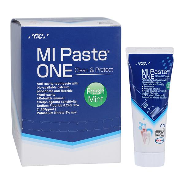 MI Paste One Tooth Topical 46 Gm Fresh Mint Tube 0.2% Sodium Fluoride 10/Bx