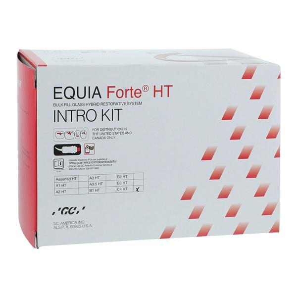 Equia Forte HT Glass Ionomer Capsule C4 Introductory Kit Ea