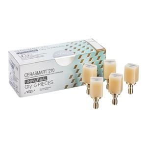 CERASMART 270 LT Milling Blocks 14L Bleach For Universal 5/Bx