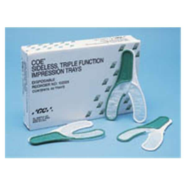 COE Impression Tray Triple Function Sideless 50/Bx